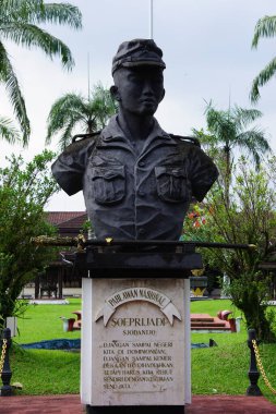 Soedanco Soepriyadi monument. He is Indonesian hero from Blitar and the leader of the PETA rebellion