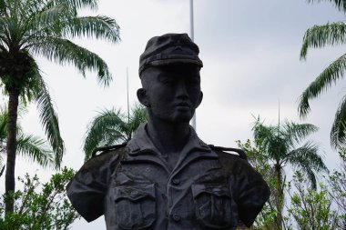 Soedanco Soepriyadi monument. He is Indonesian hero from Blitar and the leader of the PETA rebellion