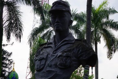 Soedanco Soepriyadi monument. He is Indonesian hero from Blitar and the leader of the PETA rebellion