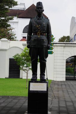 Sudirman Anıtı Fort Vreadburg Müzesinde. Sudirman Endonezya kahramanlarından biri.