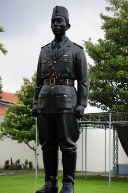 Sudirman Anıtı Fort Vreadburg Müzesinde. Sudirman Endonezya kahramanlarından biri.