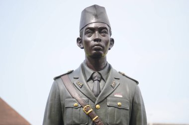 Sudirman Anıtı Fort Vreadburg Müzesinde. Sudirman Endonezya kahramanlarından biri.