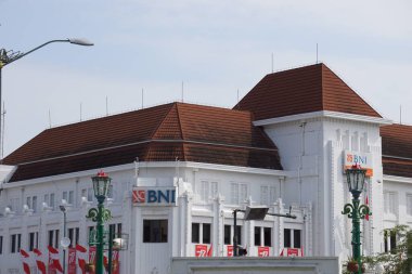 Malioboro, Yogyakarta 'daki Endonezya Bankası miras binası. Endonezya Bankası Endonezya bankalarından biridir.