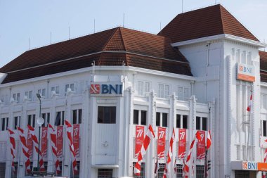Malioboro, Yogyakarta 'daki Endonezya Bankası miras binası. Endonezya Bankası Endonezya bankalarından biridir.