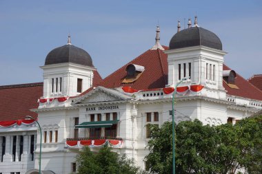 Malioboro, Yogyakarta 'daki Endonezya Bankası miras binası. Endonezya Bankası Endonezya bankalarından biridir.