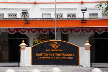 Malioboro 'daki Endonezya posta binasının mirası.