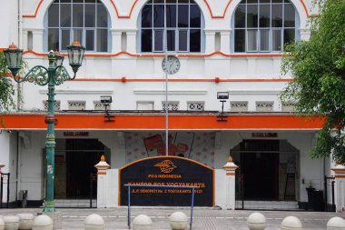 Malioboro 'daki Endonezya posta binasının mirası.