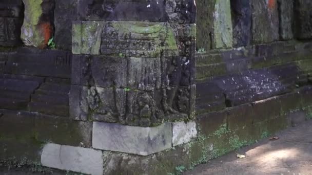 Gambar Vizes Templom Romjai Gambar Wetan Templom Majapahit Királyságban Épült — Stock videók