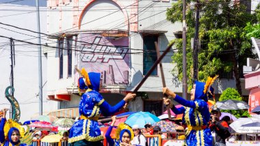 The Lupe dance comes from Bima (Nusa Tenggara Barat) on 3rd BEN Carnival. Lupe is an umbrella made from mountain pandan leaves clipart