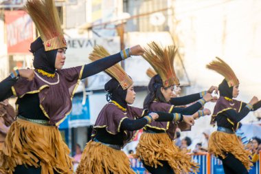 Sajojo dance from Southwest Papua on the 3rd BEN Carnival. This dance is often performed at various events, whether traditional, cultural events or entertainment clipart