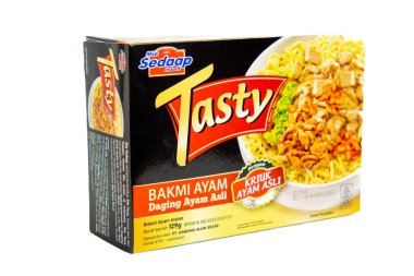Mie Sedaap Lezzetli Bakmi Ayam hazır şehriye. Mie Sedaap, Endonezya 'da ünlü bir hazır eriştedir.