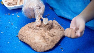 Kağıt, ahşap yapıştırıcı ve talaş maskeleri. Çevre dostu ve kullanışlı geri dönüşüm araçları.