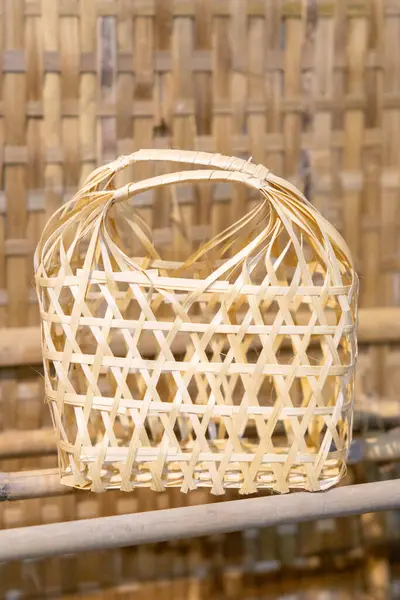 Örülmüş bambudan yapılmış hatıralar için örülmüş. Çevre dostu hatıralar.