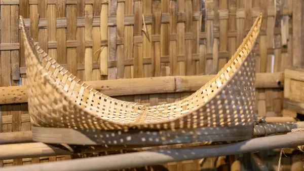 Örülmüş bambudan yapılmış hatıralar için örülmüş. Çevre dostu hatıralar.