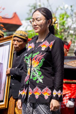 Blitar Belediye Başkan Yardımcısı Elim Tyu Samba (Mbak Elim) Grebeg Pancasila 'da
