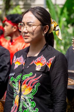 Blitar Belediye Başkan Yardımcısı Elim Tyu Samba (Mbak Elim) Grebeg Pancasila 'da