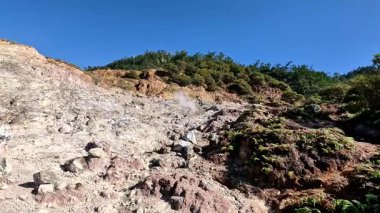 Kawah Sikidang (Sikidang Krateri). Popüler turizm merkezi. Burası sülfürik buhar, kaynayan çamur ve jeotermal aktiviteleriyle bilinir.