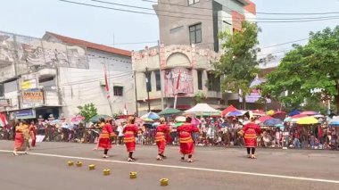 Rentak bulian dance from Riau at BEN Carnival. This dance is a ceremony to treat an illness by using inner strength to get closer to supernatural being