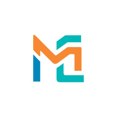 IMC ortam harf vektör logo tasarımı