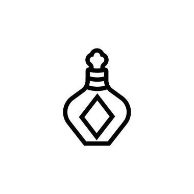 Su şişesi vektör logosu tasarımını iç