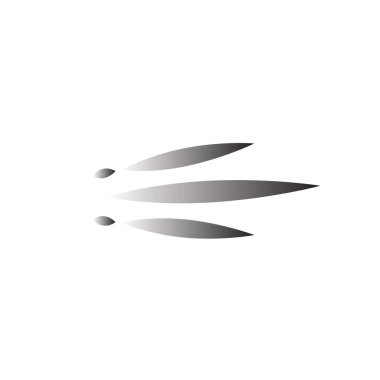 Hız hareketi enerji vektör logosu tasarımı