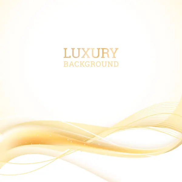 stock vector Luxury abstract background. Editable vector design with gold pattern.