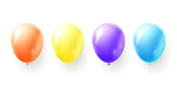 Heliumballong Vektor Illustration — Stockfoto