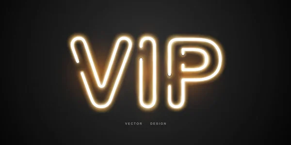 Vip Дизайн Фону Неоновими Лампочками Векторні Ілюстрації — стокове фото
