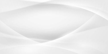 Modern beyaz soyut teknoloji dalga arkaplan tasarımı vektör çizimi
