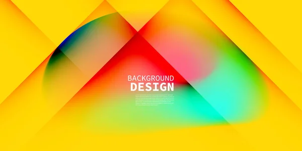 Abstrakt Bunt Hintergrund Modernes Design Vektor Illustration — Stockfoto