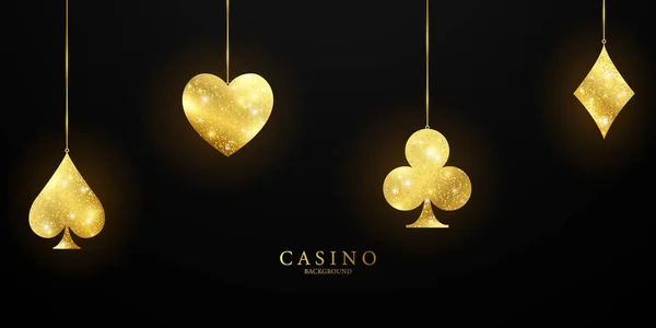 Fondo Diseño Casino Para Juego Dinero Para Ruleta Vector Póquer — Foto de Stock