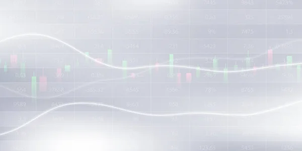 Business Vector Illustration Design Stock Market Charts Forex Trading Charts — Fotografia de Stock