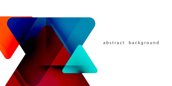 Vektorová Ilustrace Moderního Geometrického Designu Barevné Abstraktní Pozadí — Stock fotografie