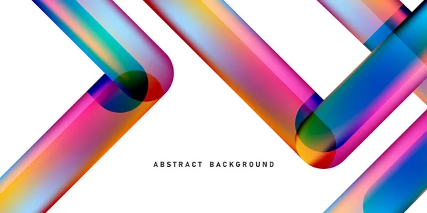 Wektorowa Ilustracja Nowoczesnego Geometrycznego Projektu Barwnego Abstrakcyjnego Tła — Zdjęcie stockowe