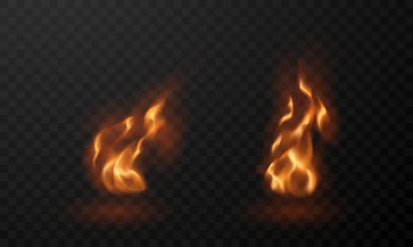 Flame Background Virtual Design Abstract Vector Illustration — Fotografia de Stock