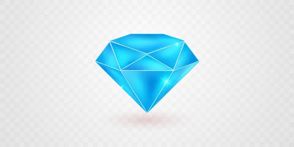 Návrh Vektoru Diamantové Ilustrace — Stock fotografie