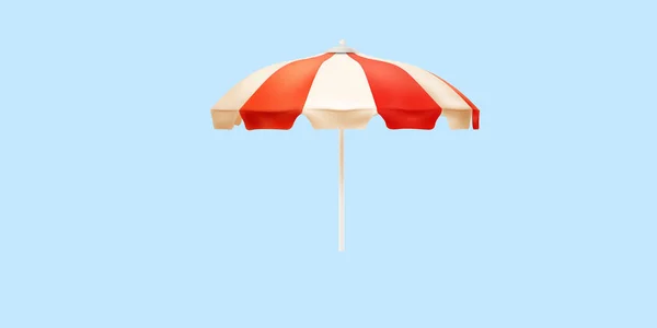 Paraguas Playa Diseño Vector Ilustración — Foto de Stock