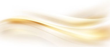 Altın elementler vektör illüstrasyonlu beyaz lüks arka plan