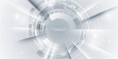 Soyut teknoloji arka planı, modern tasarım vektör illüstrasyonu
