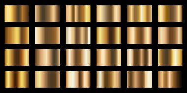 Güzel altın gradyan arkaplan tasarımı vektör çizimi