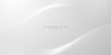 Soyut teknoloji arka planı, modern tasarım vektör illüstrasyonu