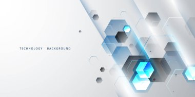 Soyut teknoloji arka planı, modern tasarım vektör illüstrasyonu