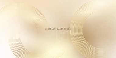 Lüks vektör illüstrasyonlu altın soyut arkaplan