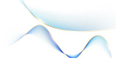 Güzel soyut mavi çizgiler arka plan Vektör illüstrasyonuName