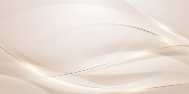 Lüks vektör illüstrasyonlu altın soyut arkaplan