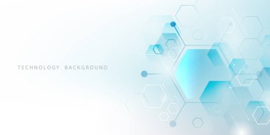 Soyut teknoloji arka planı, modern tasarım vektör illüstrasyonu