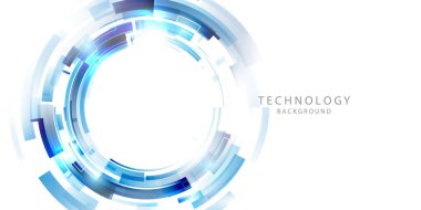 Soyut teknoloji arka planı, modern tasarım vektör illüstrasyonu