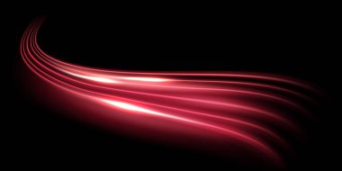 soyut tasarım vektör illüstrasyonunda güzel ışık hızı çizgisi arkaplanı