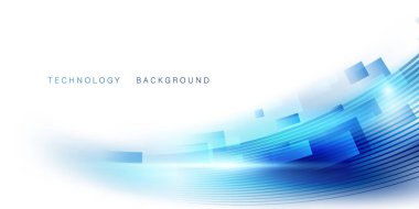 Soyut teknoloji arka planı, modern tasarım vektör illüstrasyonu