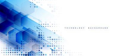 Soyut teknoloji arka planı, modern tasarım vektör illüstrasyonu